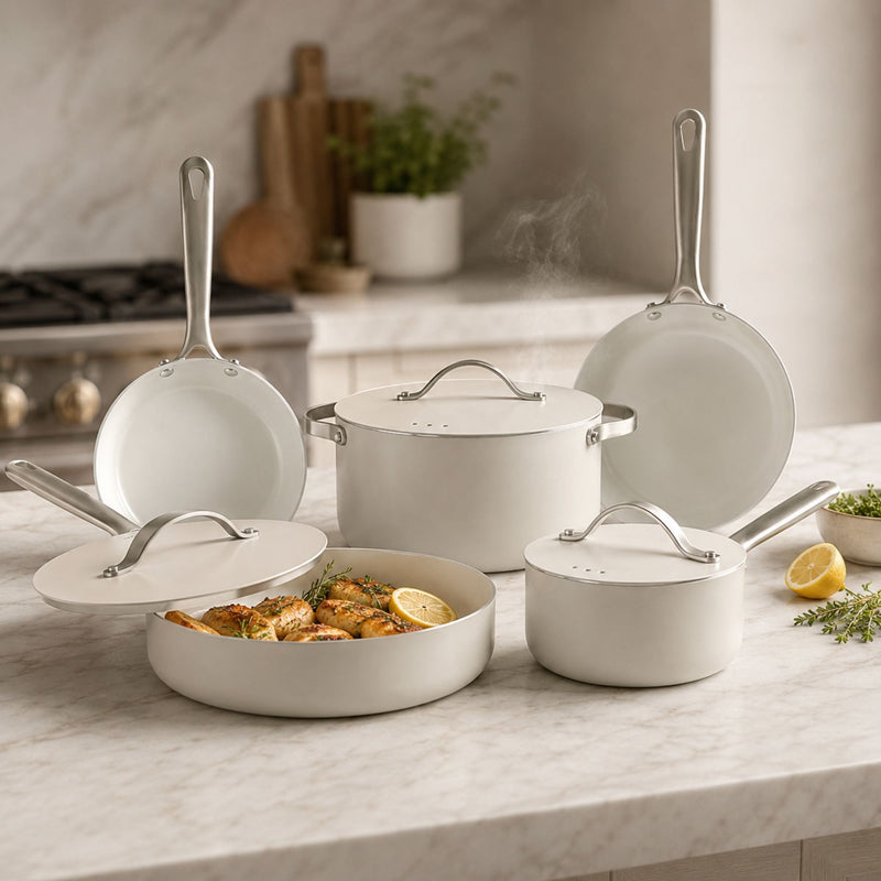 Ceramic Nonstick 8-Piece Set