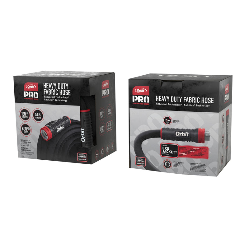 100 ft X 5/8" Heavy Duty Fabric Hose; Pro 22130