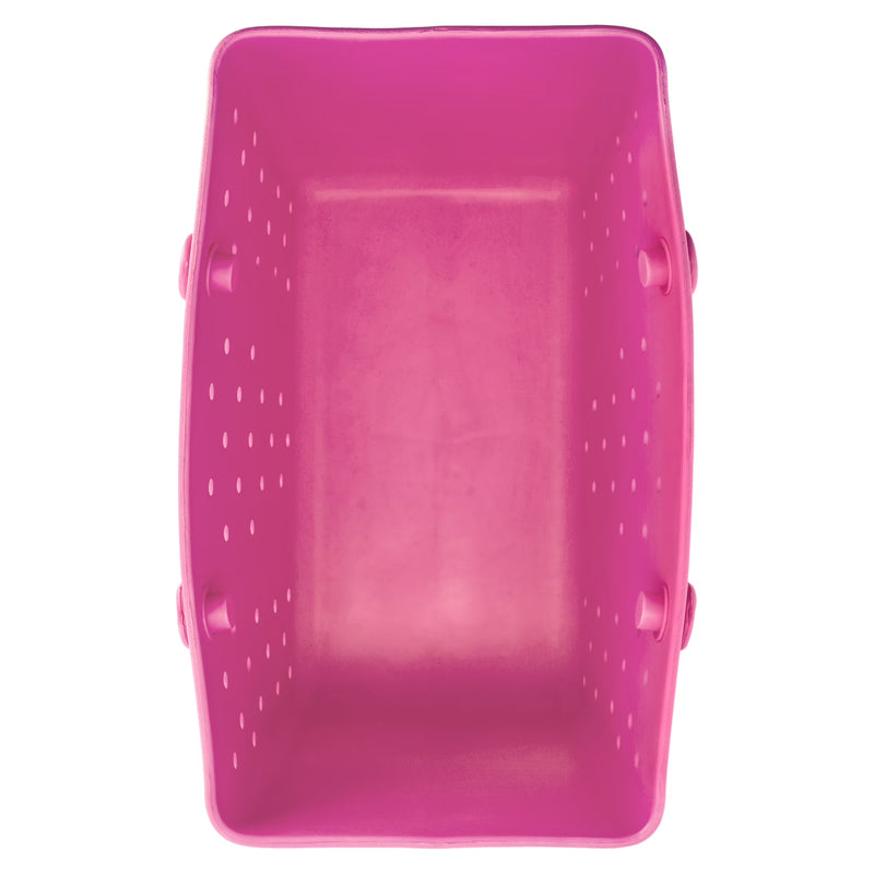Time and Tru Women's Waterproof EVA Beach Tote Bag, Hot Pink