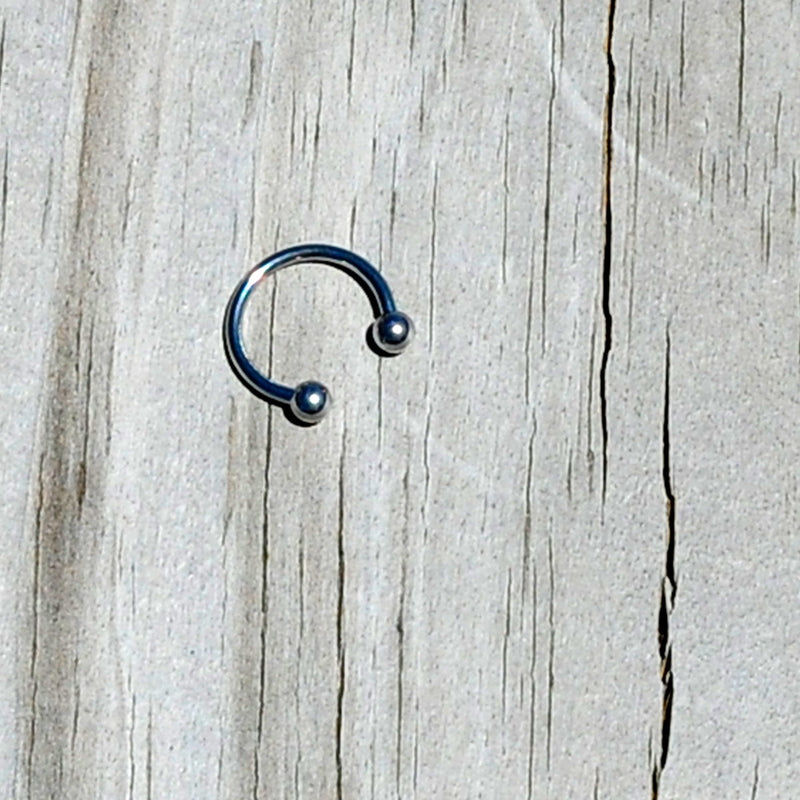 16G 5/16 Stainless Steel Horseshoe Circular Barbell