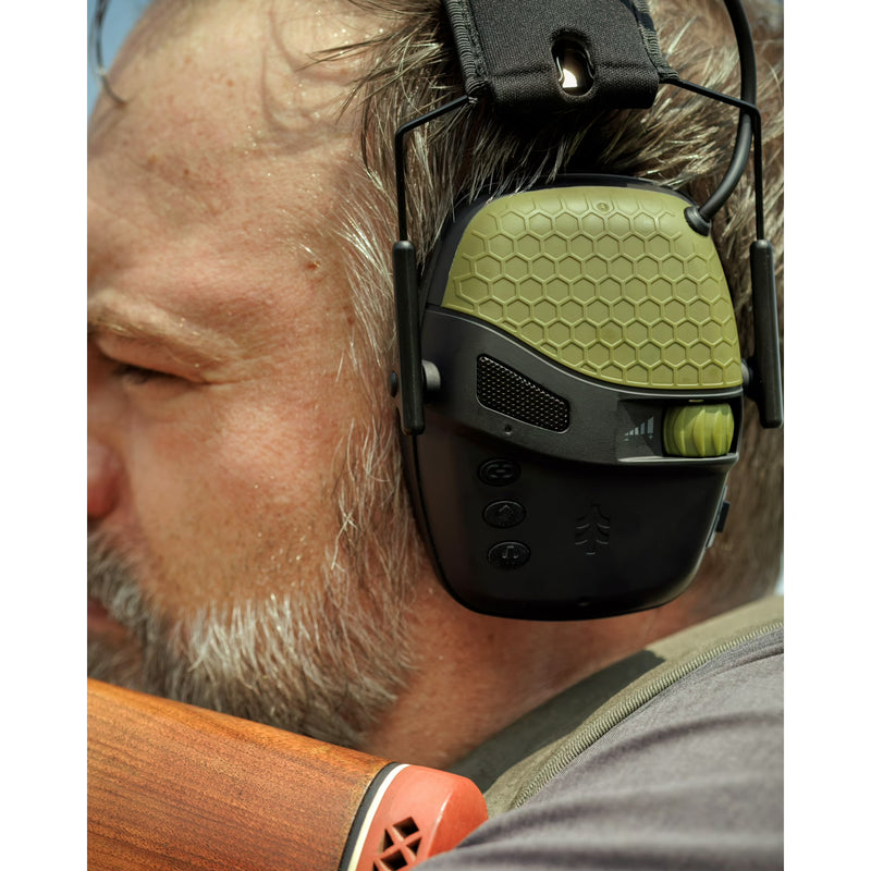 Swiss Tech Tonen Electronic Hearing Protection with Bluetooth, Rechargeable, NRR 25dB