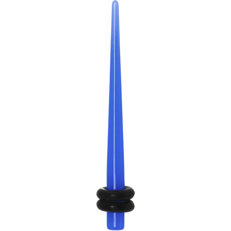 8G Light Blue Acrylic Taper