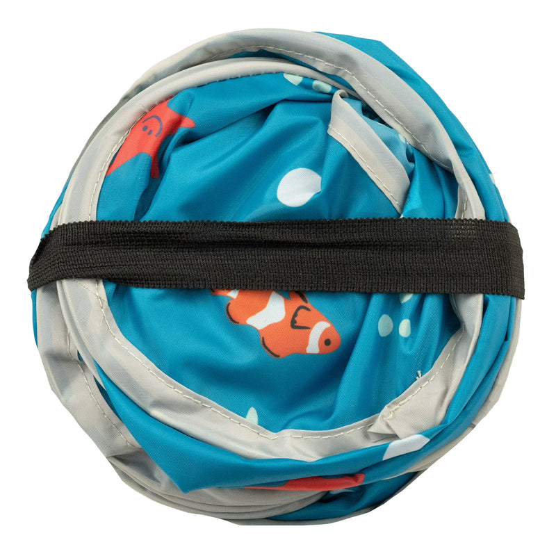 Vibrant Life Pop Open Collapsible Mermaid Cat Cube, Blue