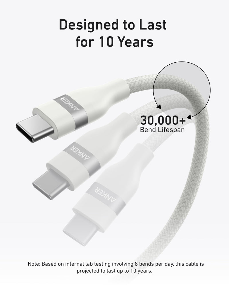 Anker Laptop Power Bank (25K, 165W, Built-In and Retractable Cables)
