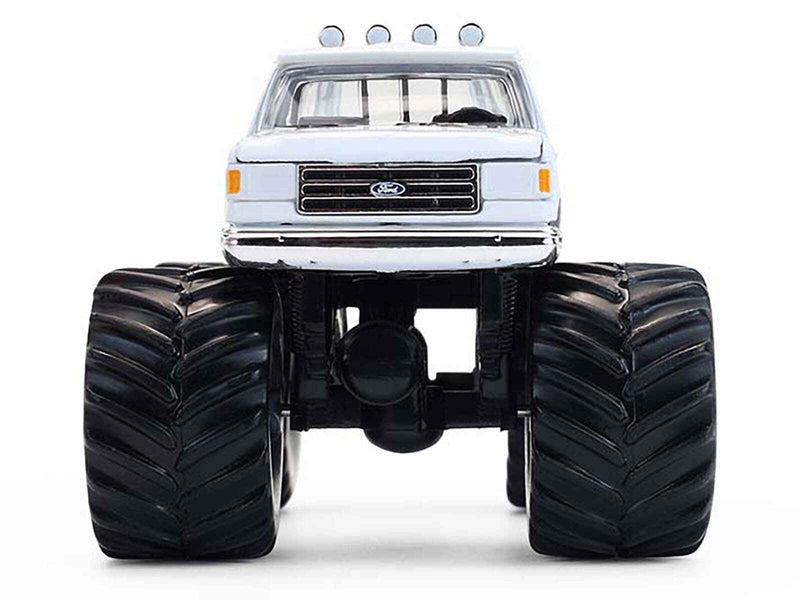 1988 Ford F-150 Monster Truck "Jersey Outlaw" White "Kings of Crunch" Series 16 1/64 Diecast Model Car by Greenlight