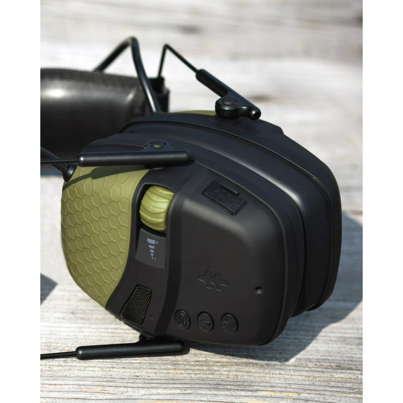 Swiss Tech Tonen Electronic Hearing Protection with Bluetooth, Rechargeable, NRR 25dB