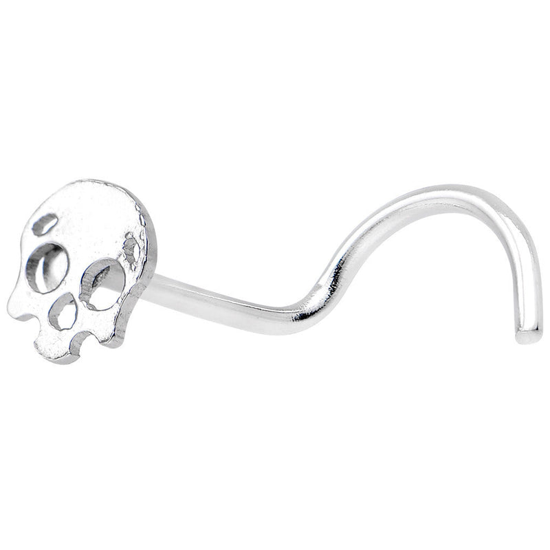 316L Stainless Steel Skull Nose Ring