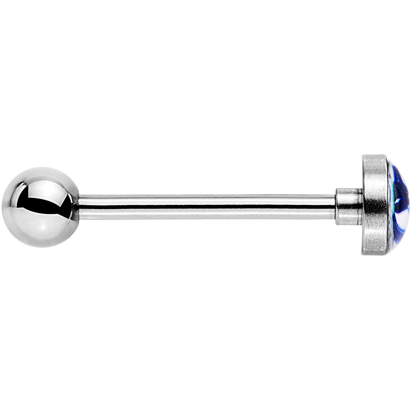 Officially Licensed NHL Vancouver Canucks Logo Tongue Ring