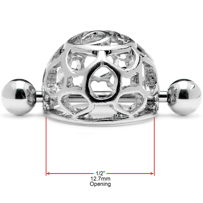14G 9/16 Framework Dome Geometric Nipple Shield Set
