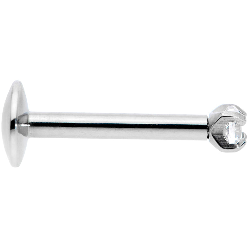 16G 5/16 2mm CZ G23 Titanium Internally Threaded Labret