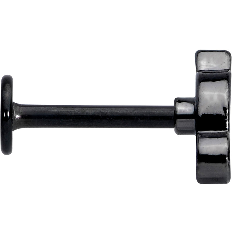 16G 5/16 Black Mouse Labret Monroe Tragus