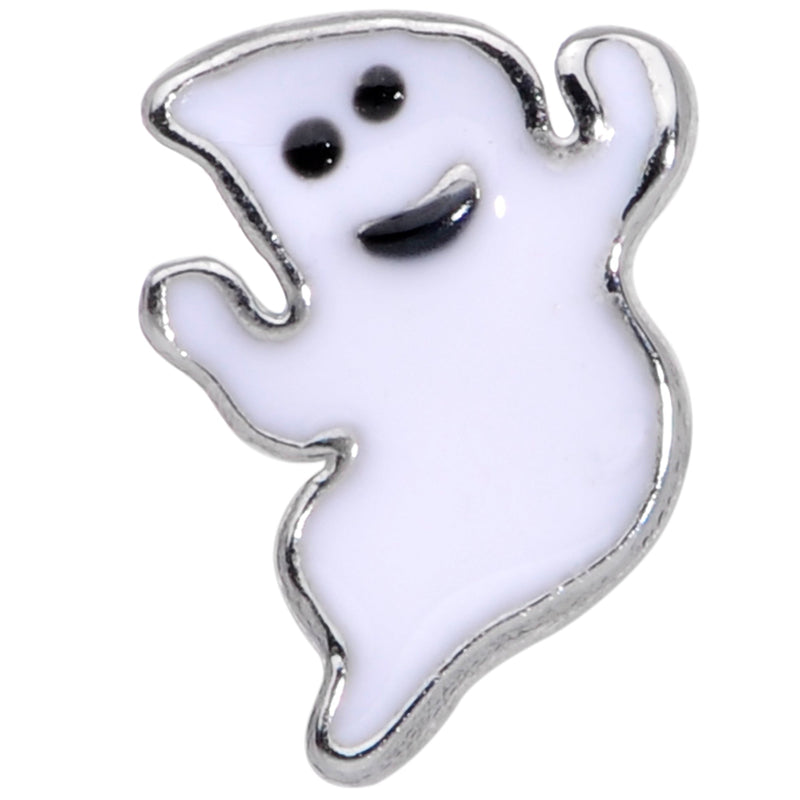 16G 5/16 Happy Ghost Halloween Labret Monroe Tragus
