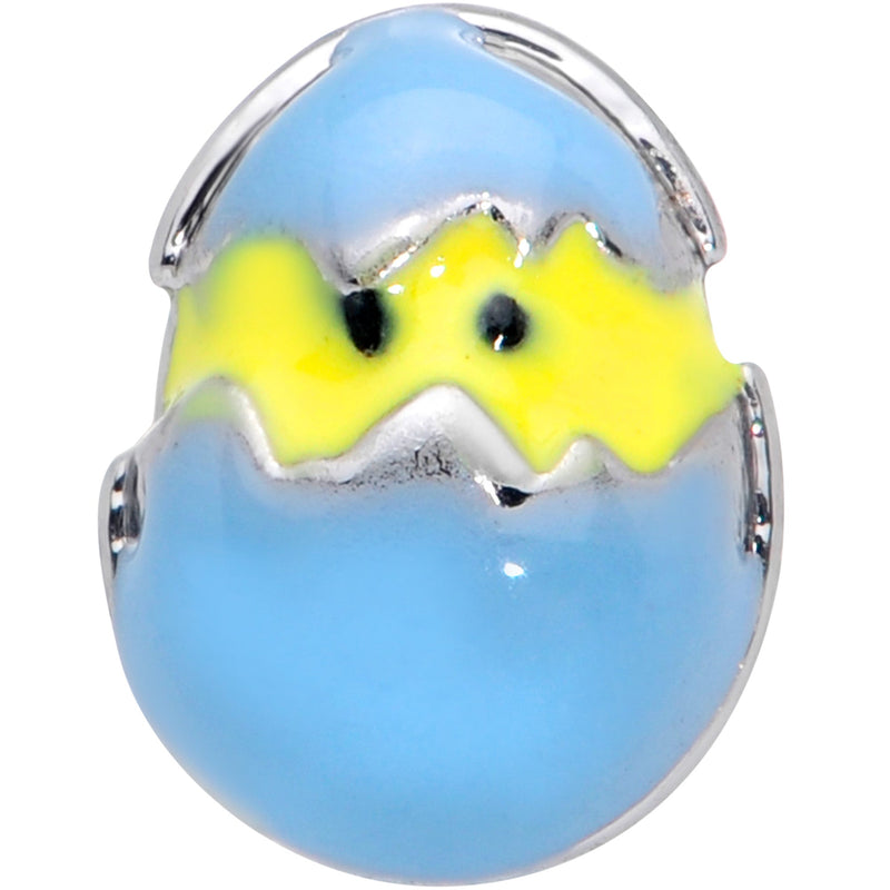 16G 5/16 Blue Easter Egg Chick Labret Monroe Tragus