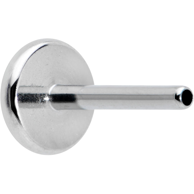20G 1/4 G23 Titanium Threadless Post Only Labret Tragus Nose