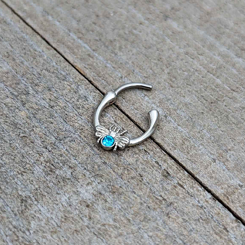16G 5/16 Blue Gem Ultra Fly Cartilage Clicker