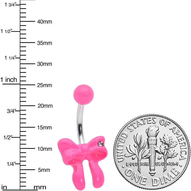 Sydney Belle Girlfriend Collection Pretty Pink Bow Belly Ring