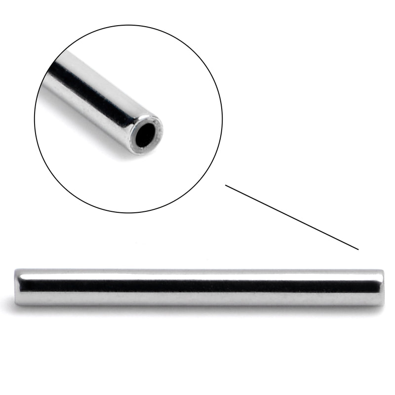 18G 3/8 ASTM F-136 Implant Grade Titanium Threadless Replacement Barbell