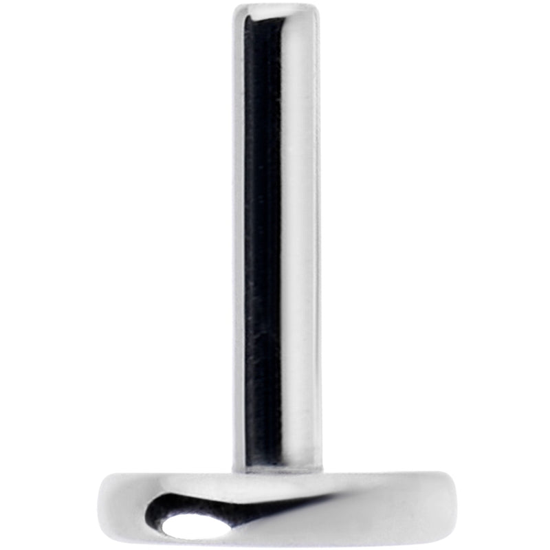 18G 5mm ASTM F-136 Implant Grade Titanium Threadless Post Only Labret