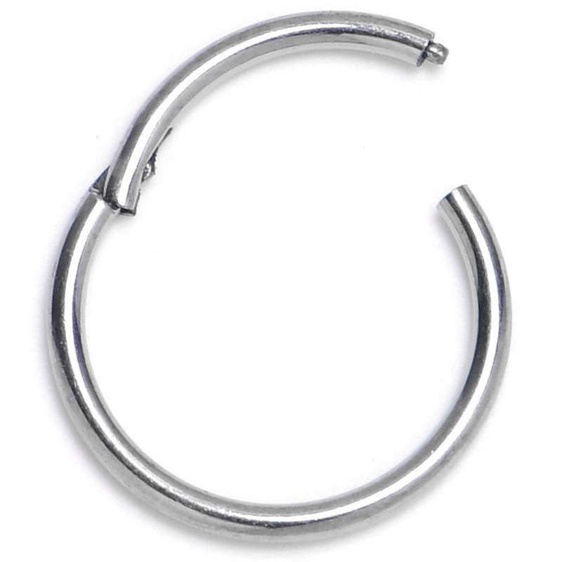 20G 5/16 ASTM F-136 Titainum Percision Hinged Segment Hoop