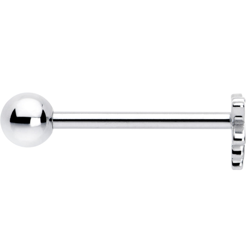 Dragonfly Colors Barbell Tongue Ring
