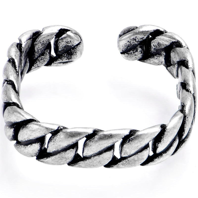 Square Knot Nifty Adjustable Toe Ring
