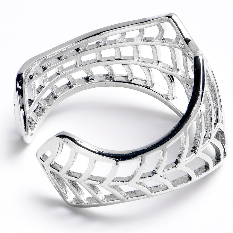 Spider Web Halloween Adjustable Toe Ring