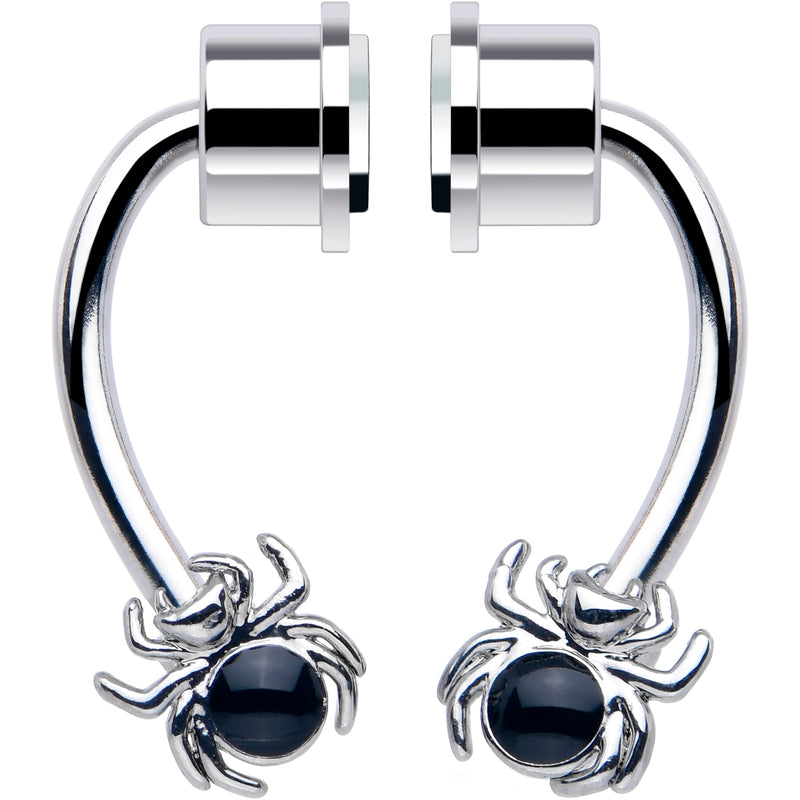 Spider Magnetic Septum Ring Horseshoe Non-Pierced Fake Nose Ring
