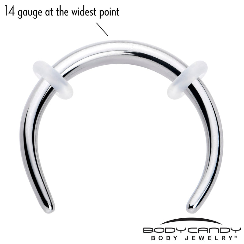 14G 3/8 Pincher Crescent Taper