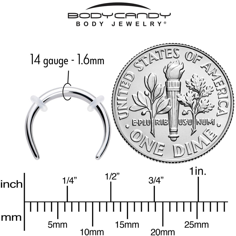 14G 3/8 Pincher Crescent Taper