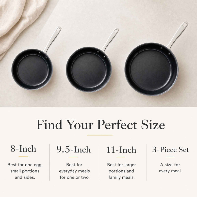 5-Ply Nonstick Stainless Frying Pan