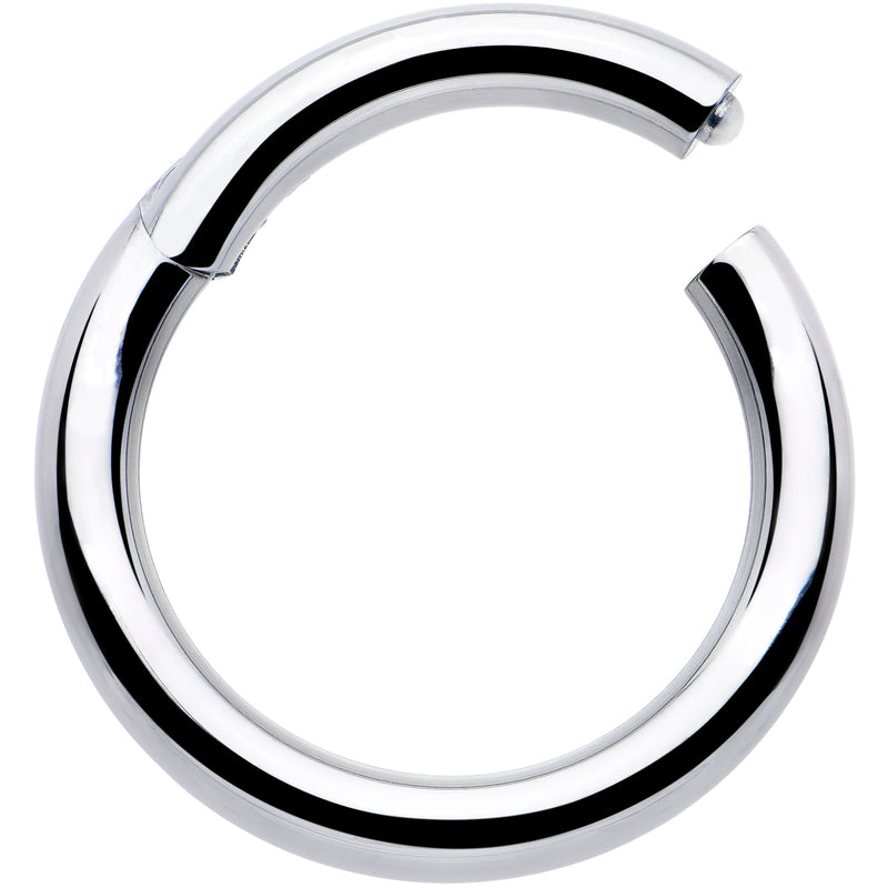 10G 9/16 316L Surgical Steel Precision Hinged Segment Hoop
