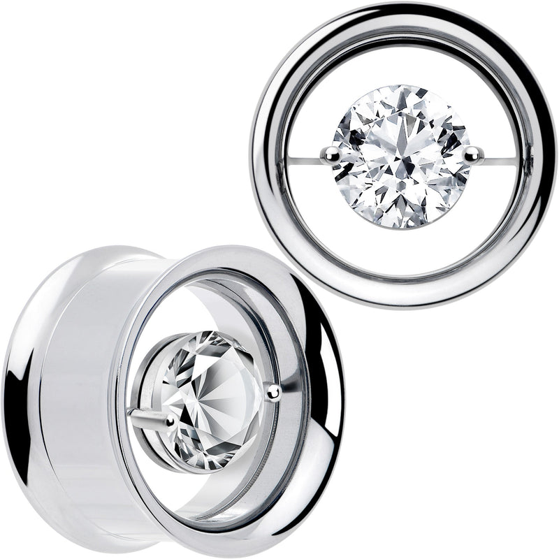 Gem Floating Screw Fit Tunnel Plug Set Available Sizes 8mm to 16mm