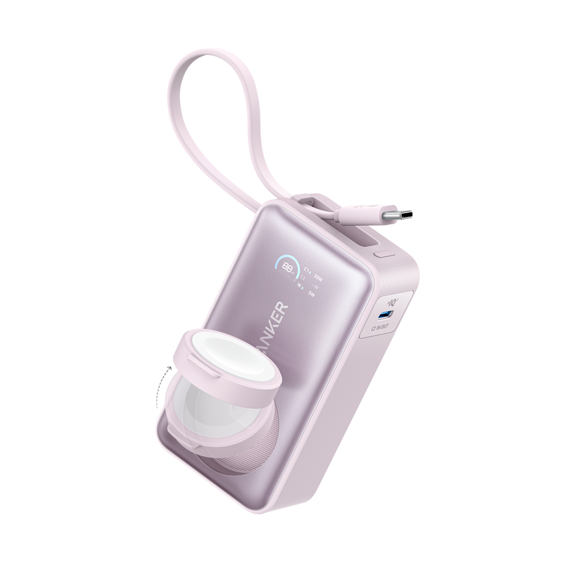 Anker MagGo Power Bank (10K, 35W, For Apple Watch)