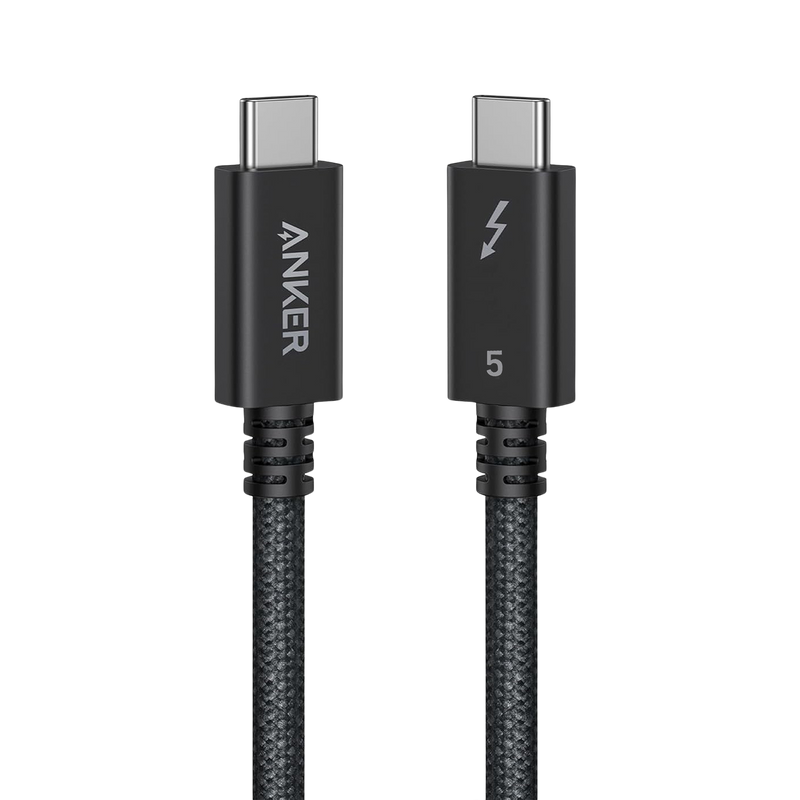 Anker Prime Thunderbolt 5 Cable (3.3 ft / 1.7 ft, 80 Gbps, 240W)