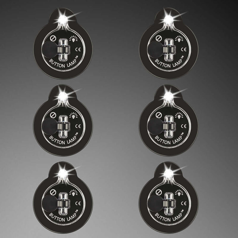 BUTTON LAMP Adhesive LEDs Light Package - Lightweight, Ultra Small, Ultra Bright LED Utility Lights