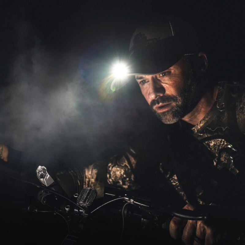 POWERCAP 2.5 Rechargeable LED Lighted Headlamp Hats and IPX4 Rating - One Size