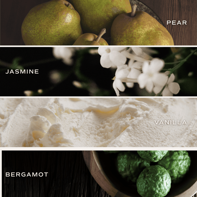 Cashmere and Vanilla Soy Candle - White Jar - 11 oz