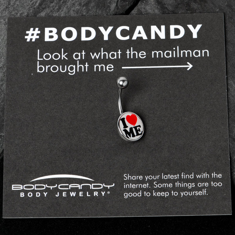 I Love Me Belly Ring by Onyx O