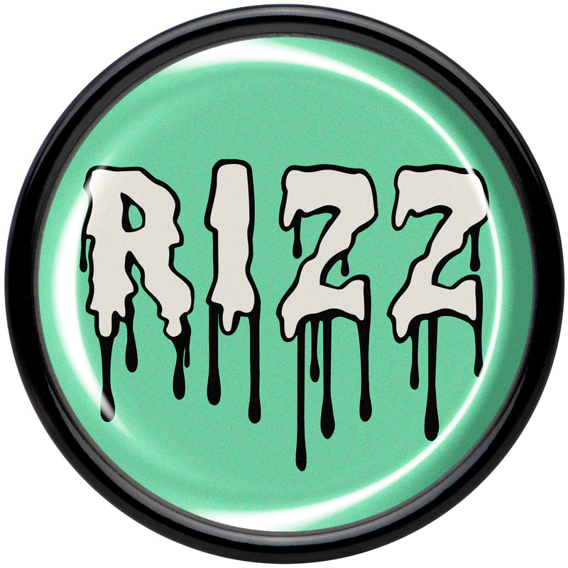 RIZZ Black Acrylic Saddle Plug Set by Onyx O