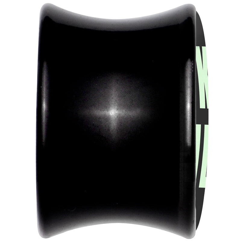 0G SKIBIDI Black Acrylic Saddle Plug Set by Onyx O
