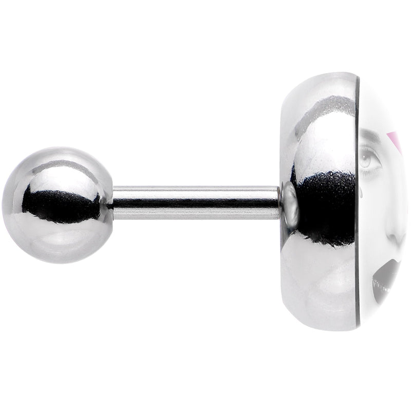 16G 1/4 Pretty Pink Model Super Star Tragus Cartilage Earring