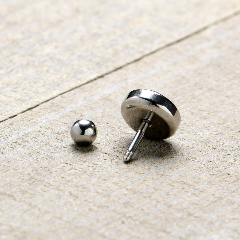 16G 1/4 Snowfall Holiday Penguin Tragus Cartilage Earring by Onyx O