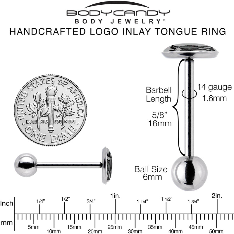 Donkey Smart Ass Barbell Tongue Ring by Onyx O