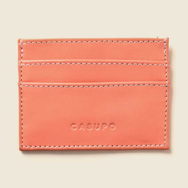 Slim Card Holder Wallet With RFID Protection - Pink