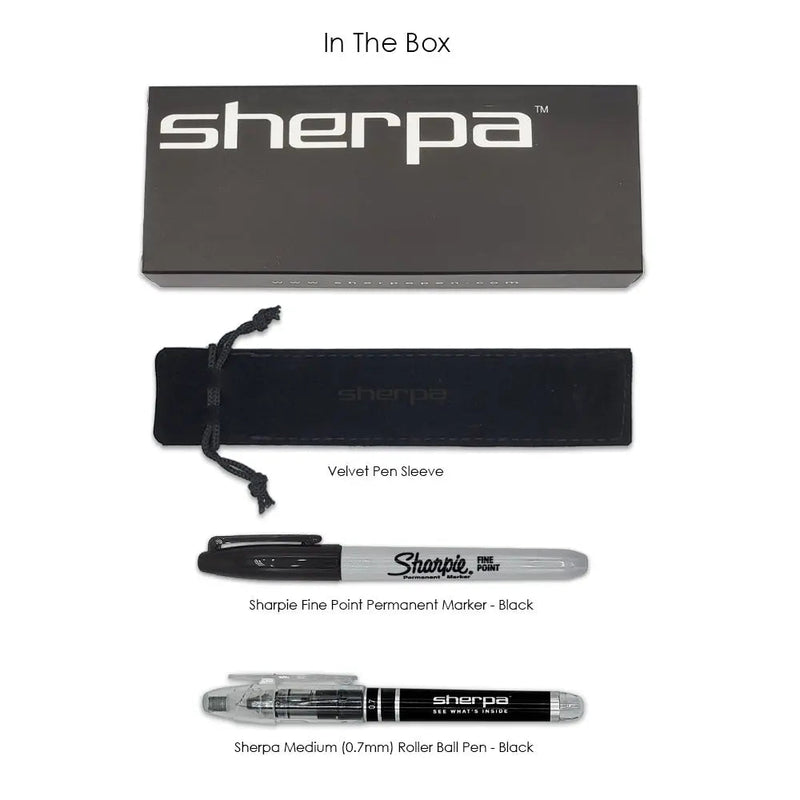 Sherpa Pen Classic Midnight Black Pen/Sharpie Marker Cover