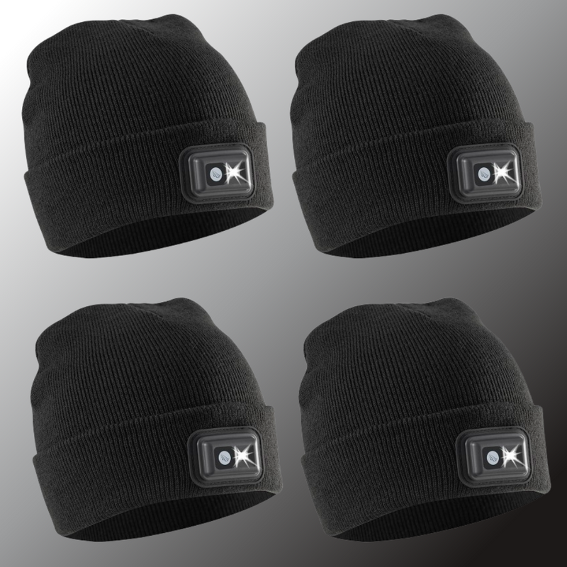 POWERCAP 2.5 Rechargeable LED Lighted Headlamp Beanies