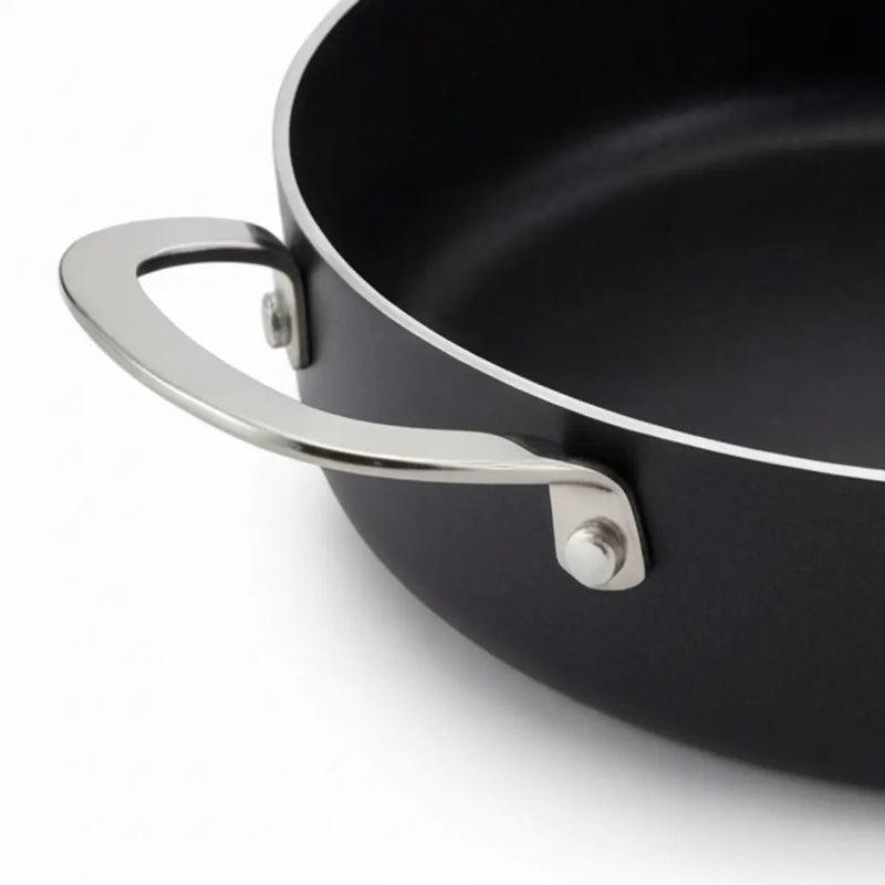 Ceramic Nonstick Sauté Pan with Lid, 3.5-Qt
