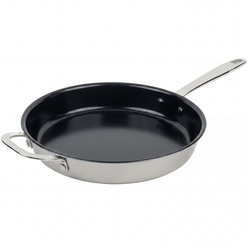 5-Ply Nonstick Stainless Frying Pan