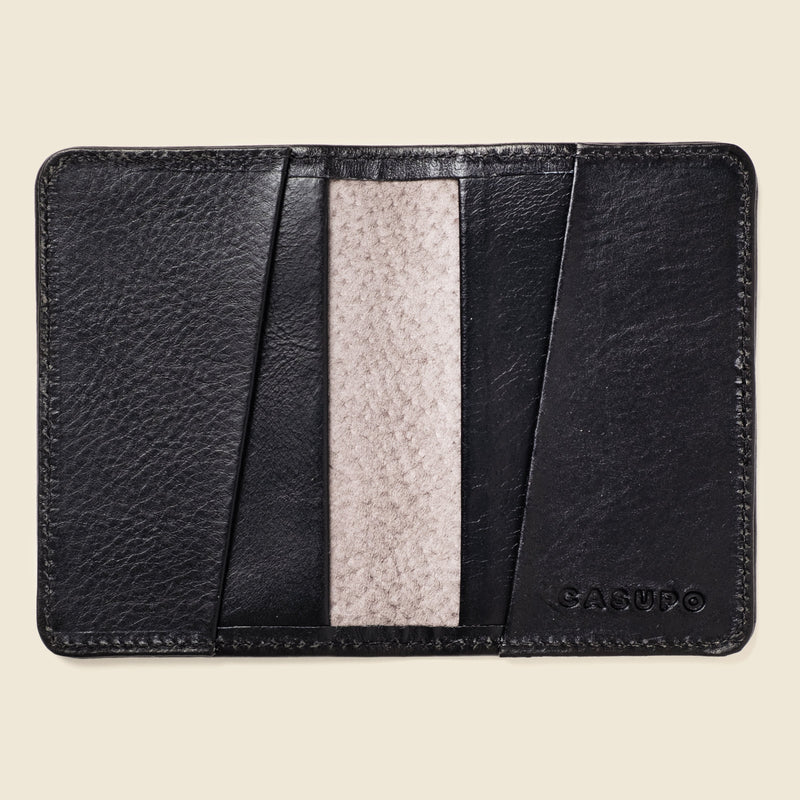 Compact Bifold with RFID protection - Black