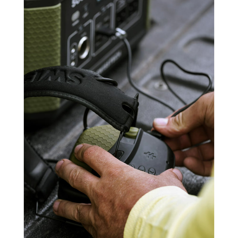 Swiss Tech Tonen Electronic Hearing Protection with Bluetooth, Rechargeable, NRR 25dB